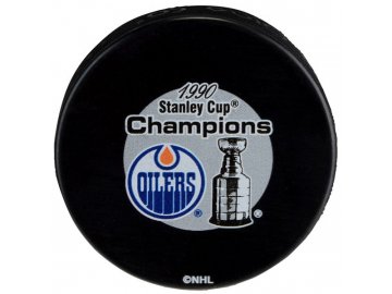 Puk Edmonton Oilers 1990 Stanley Cup Champions