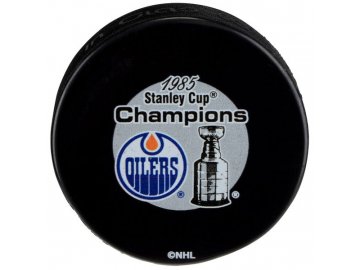 Puk Edmonton Oilers 1985 Stanley Cup Champions