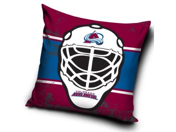 Polštářek Colorado Avalanche NHL Maska