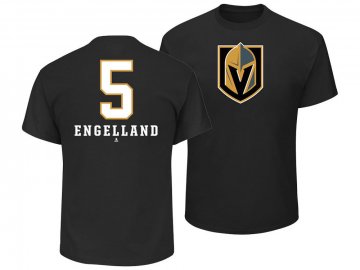 Tričko #5 Deryk Engelland Vegas Golden Knights Majestic