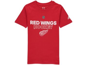 Dětské Tričko Detroit Red Wings Adidas Authentic Ice