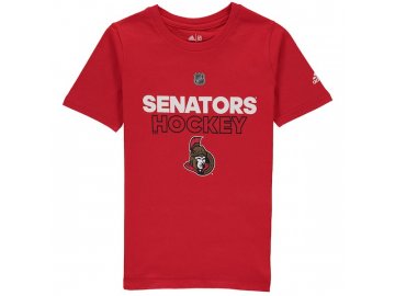 Dětské Tričko Ottawa Senators Adidas Authentic Ice