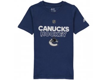 Dětské Tričko Vancouver Canucks Adidas Authentic Ice