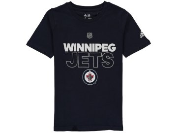 Dětské Tričko Winnipeg Jets Adidas Authentic Ice