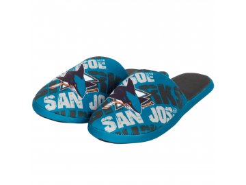 Dětské pantofle San Jose Sharks Digital Print