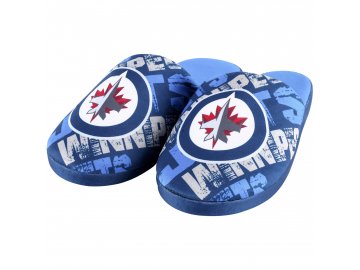 Dětské pantofle Winnipeg Jets Digital Print