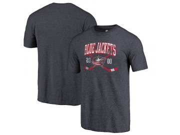 Tričko Columbus Blue Jackets Vintage Line Shift Tri-Blend