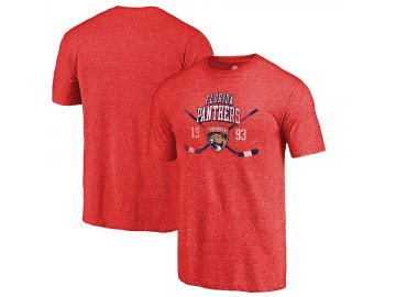 Tričko Florida Panthers Vintage Line Shift Tri-Blend