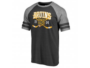 Tričko Boston Bruins Line Shift Tri-Blend