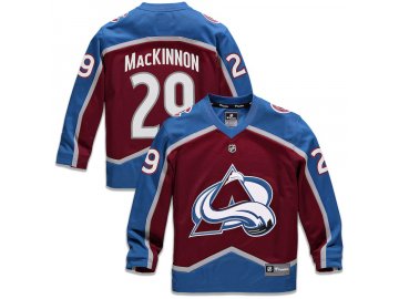 Dětský Dres #29 Nathan MacKinnon Colorado Avalanche Replica Home Jersey