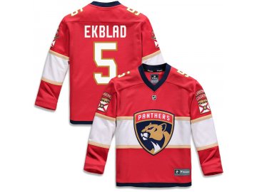 Dětský Dres #5 Aaron Ekblad Florida Panthers Replica Home Jersey