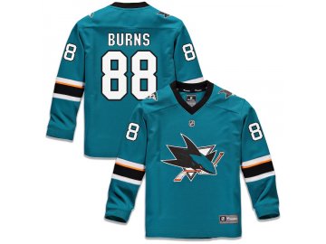 Dětský Dres #88 Brent Burns San Jose Sharks Replica Home Jersey