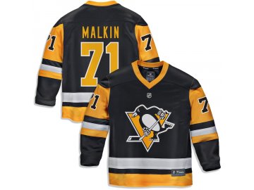 Dětský Dres #71 Evgeni Malkin Pittsburgh Penguins Replica Home Jersey