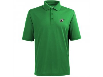 Tričko Dallas Stars Pique Xtra-Lite Polo Kelly Green