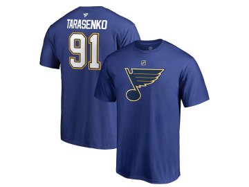 Tričko #91 Vladimir Tarasenko St. Louis Blues Stack Logo Name & Number