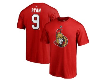Tričko #9 Bobby Ryan Ottawa Senators Stack Logo Name & Number