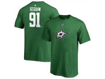 Dětské Tričko #91 Tyler Seguin Dallas Stars Stack Logo Name & Number