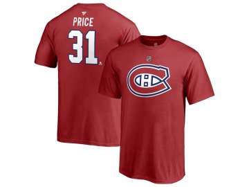 Dětské Tričko #31 Carey Price Montreal Canadiens Stack Logo Name & Number