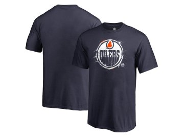 Dětské Tričko Edmonton Oilers Splatter Logo