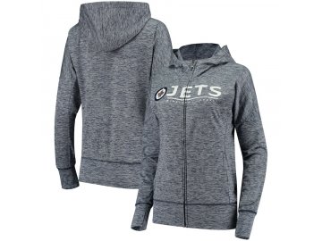 Dámská Mikina Winnipeg Jets Reciever Full-Zip Hoodie