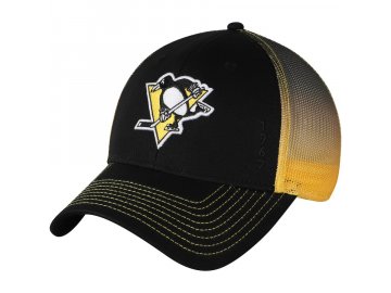 Kšiltovka Pittsburgh Penguins Cross Fade Trucker