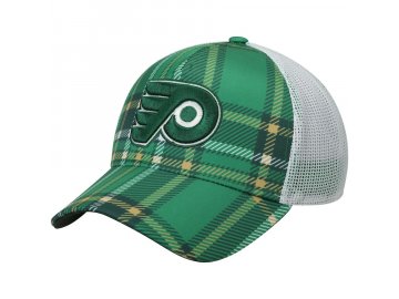 Kšiltovka Philadelphia Flyers Adidas St. Patrick's Day Trucker