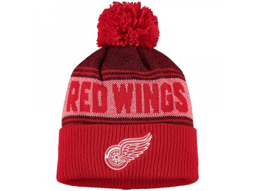 Zimní Čepice Detroit Red Wings Adidas Mascot Cuffed Knit
