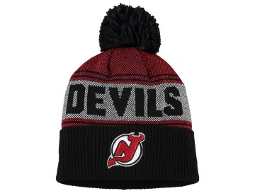 Zimní Čepice New Jersey Devils Adidas Mascot Cuffed Knit