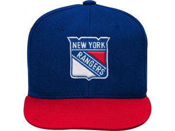 Dětská Kšiltovka New York Rangers Two-Tone Flatbrim Snapback