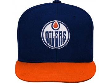Dětská Kšiltovka Edmonton Oilers Two-Tone Flatbrim Snapback