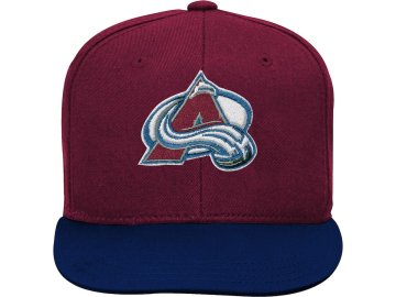 Dětská Kšiltovka Colorado Avalanche Two-Tone Flatbrim Snapback