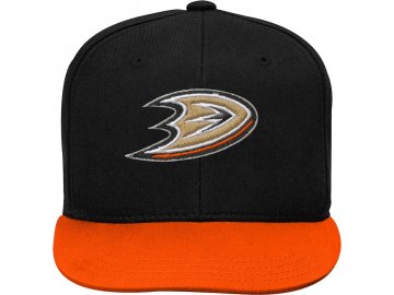 Dětská Kšiltovka Anaheim Ducks Two-Tone Flatbrim Snapback