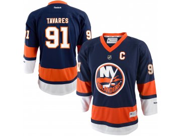 Dětský dres New York Islanders #91 John Tavares Reebok Replica Home