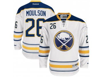 Dres Buffalo Sabres #26 Matt Moulson Reebok Premier Jersey Away