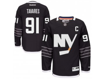 Dres New York Islanders #91 John Tavares Reebok Premier Jersey Alternate