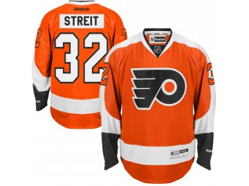 Dres Philadelphia Flyers #32 Mark Streit ReebokPremier Jersey Home