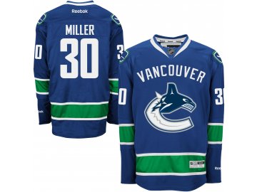 Dres Vancouver Canucks #30 Ryan Miller Reebok Premier Jersey Home