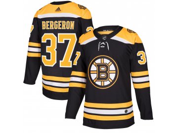 Dres Boston Bruins #37 Patrice Bergeron adizero Home Authentic Player Pro