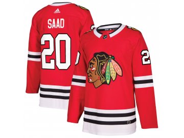 Dres Chicago Blackhawks #20 Brandon Saad adizero Home Authentic Player Pro