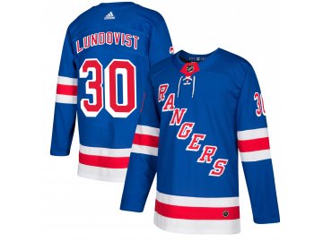 Dres New York Rangers #30 Henrik Lundqvist adizero Home Authentic Player Pro
