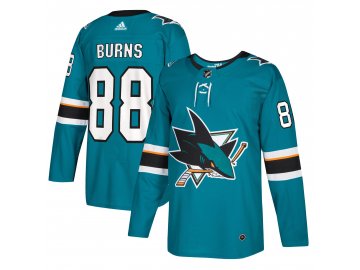 Dres San Jose Sharks #88 Brent Burns adizero Home Authentic Player Pro