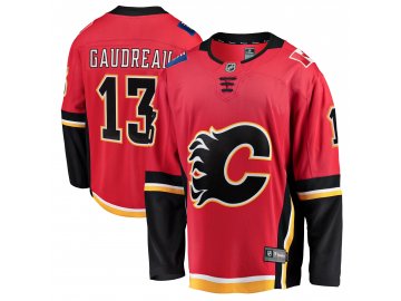 Dres Calgary Flames #13 Johnny Gaudreau Breakaway Alternate Jersey