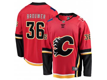 Dres Calgary Flames #36 Troy Brouwer Breakaway Alternate Jersey