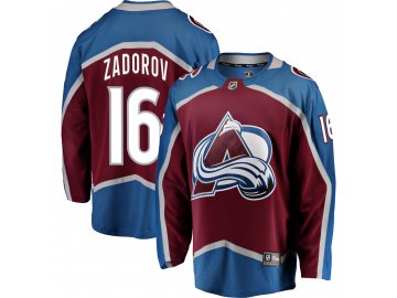 Dres Colorado Avalanche #16 Nikita Zadorov Breakaway Alternate Jersey