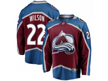 Dres Colorado Avalanche #22 Colin Wilson Breakaway Alternate Jersey