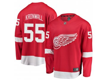 Dres Detroit Red Wings #55 Niklas Kronwall Breakaway Alternate Jersey