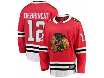 Dres Chicago Blackhawks #12 Alex DeBrincat Breakaway Alternate Jersey