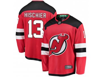 Dres New Jersey Devils #13 Nico Hischier Breakaway Alternate Jersey