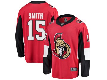 Dres Ottawa Senators #15 Zack Smith Breakaway Alternate Jersey