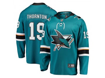 Dres San Jose Sharks #19 Joe Thornton Breakaway Alternate Jersey